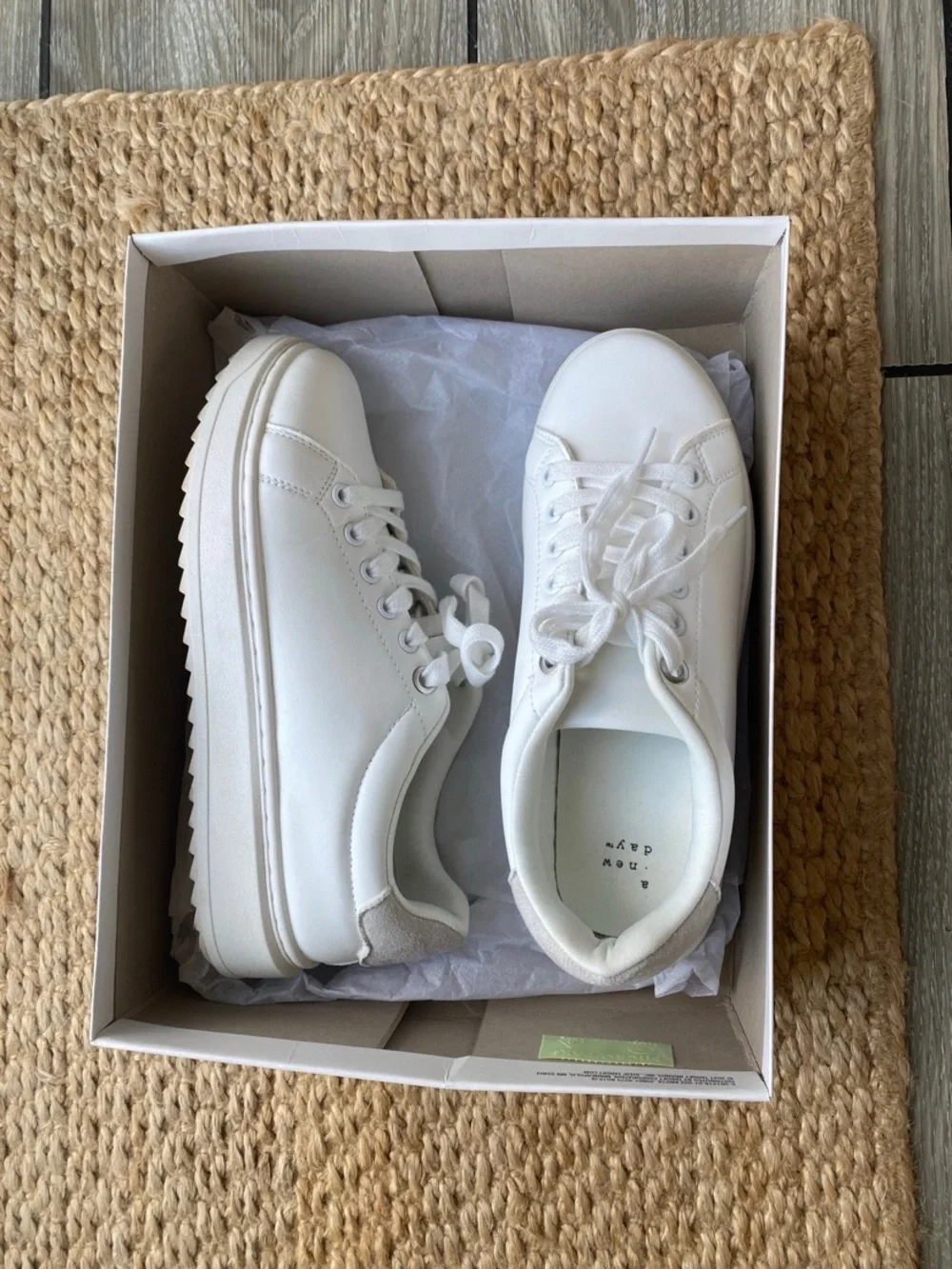 “a new day” - Peggy Sneakers (size 8.5)